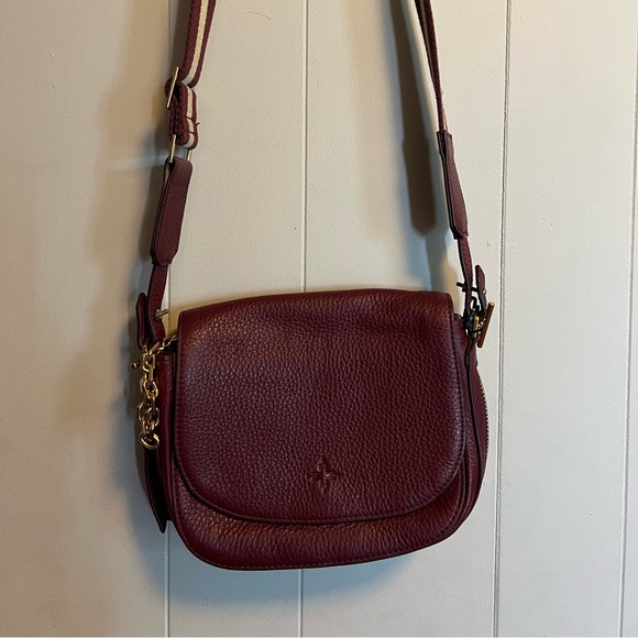 India Hicks Cartridge Bag - Merlot - Picture 2 of 11